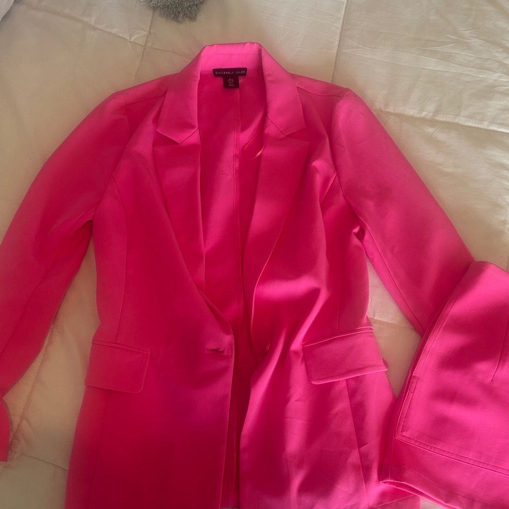 Vibrant Pink Women's Blazer